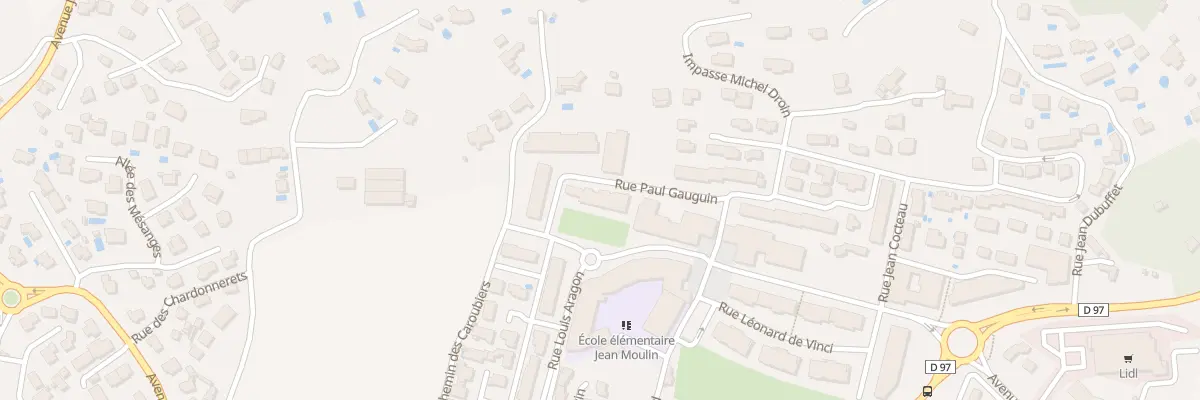 Plan du 86 Rue Paul Gauguin à Cuers