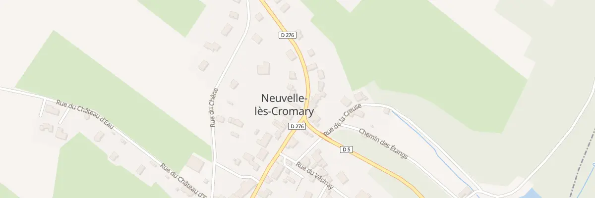 Plan du 12 Rte de Rioz à Neuvelle-lès-Cromary