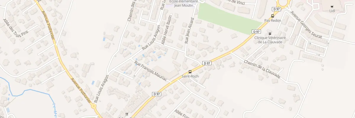 Plan du 9028 Rue Jean Aicard à Cuers