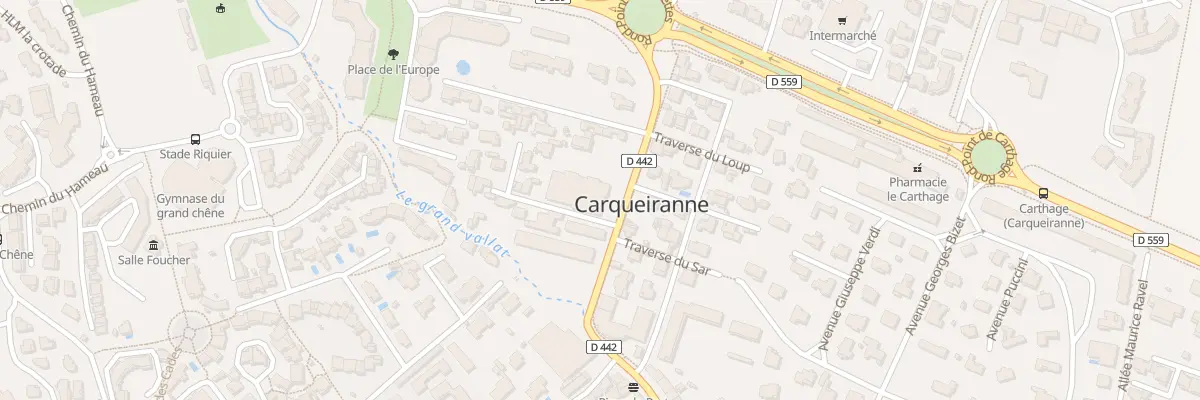 Plan du 1 Imp Ramel à Carqueiranne