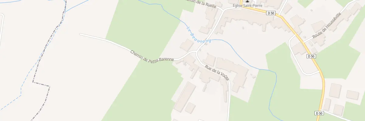 Plan du 5049 Barenne à Forcelles-sous-Gugney
