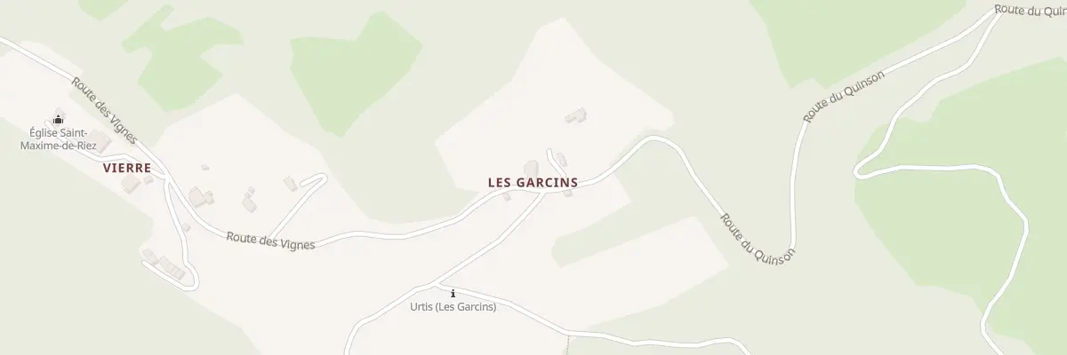 Plan du 5048 Les Garcins à Venterol