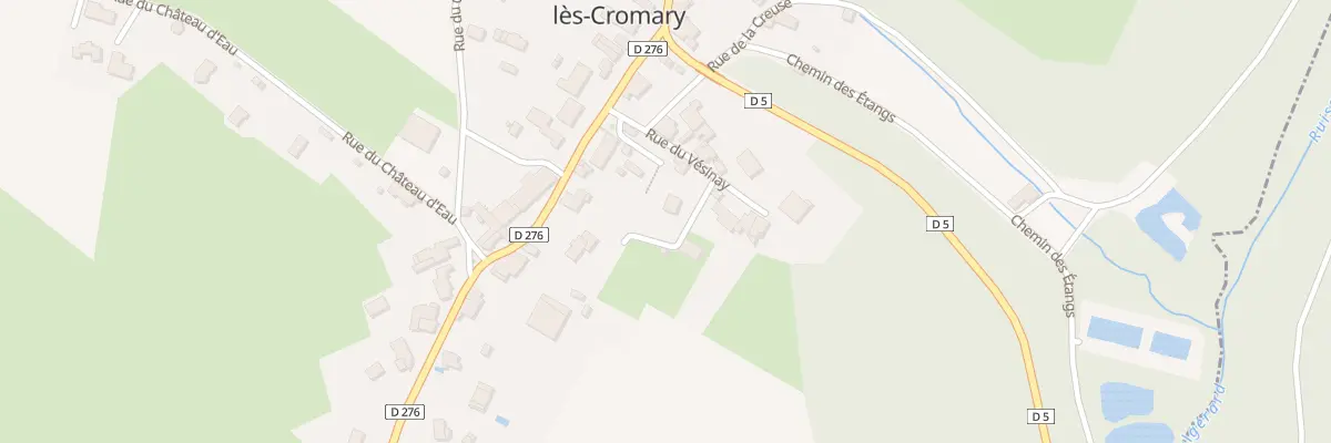 Plan du 4 Rue du Vesinay à Neuvelle-lès-Cromary