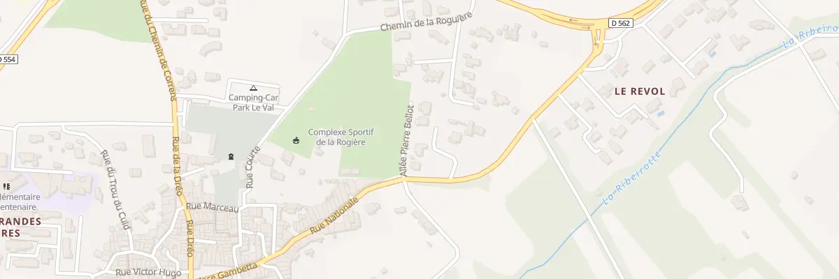 Plan du 3 La Roguiere au Val