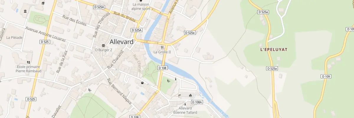 Plan du 2 Che de la Doubou à Allevard