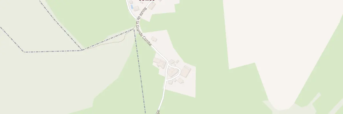 Plan du 1 Che du Commandeur à La Vèze
