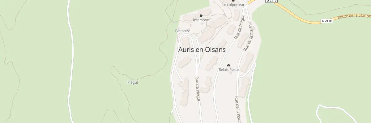 Plan du 5 Rue de Piégut à Auris