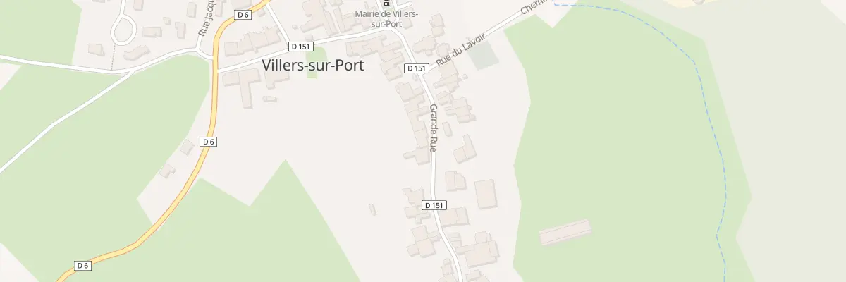 Plan du 21 Grande Rue à Villers-sur-Port