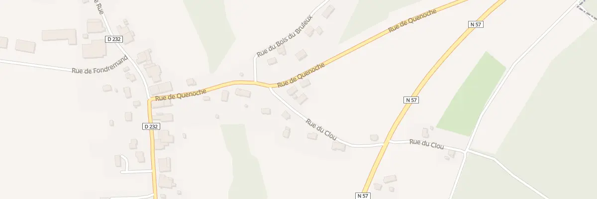 Plan du 3 Rue du Clou à La Malachère