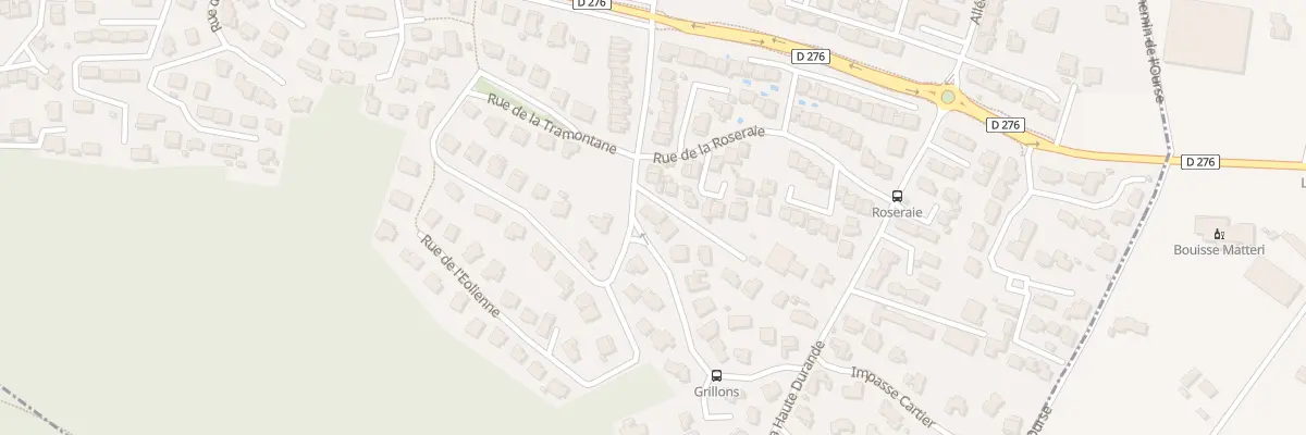 Plan du 1 Rue des Grillons à La Crau