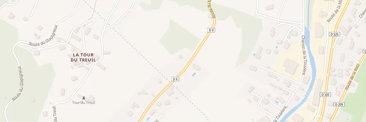 Plan du 21 Rte du Moutaret à Allevard