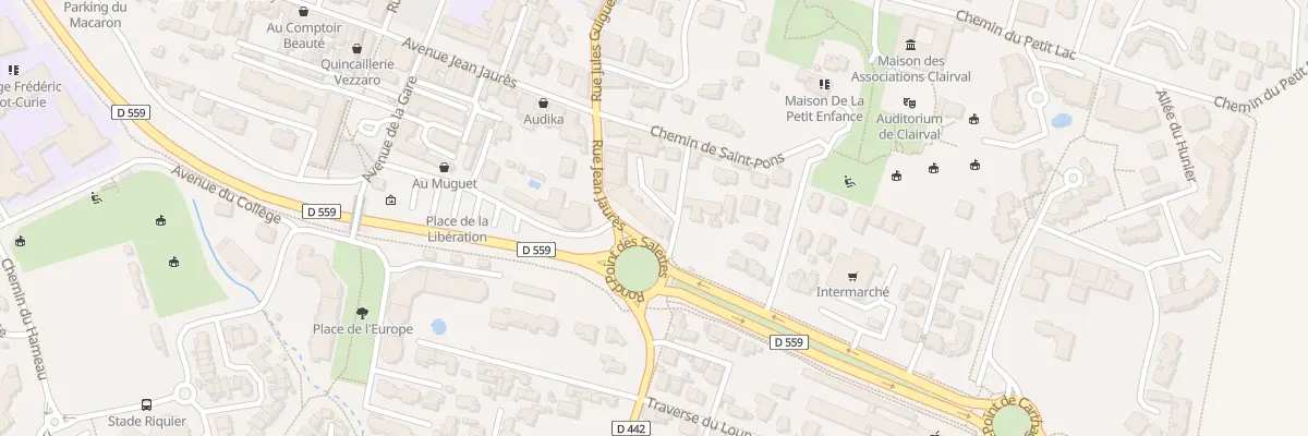 Plan du 4 Av Jean Jaures à Carqueiranne