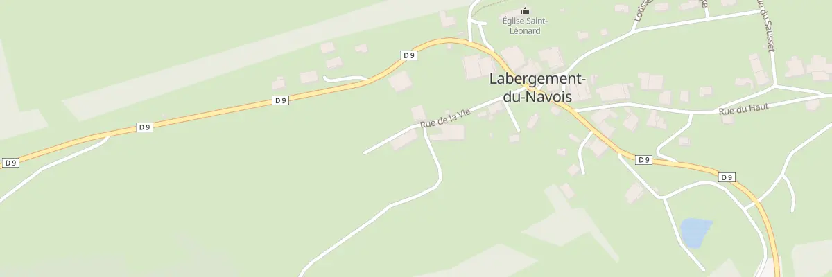 Plan du 9 Rue de la Vie à Levier