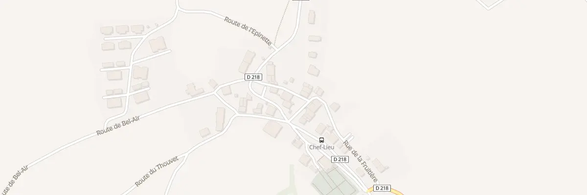 Plan du 33 Rue de la Fruitière à Présilly