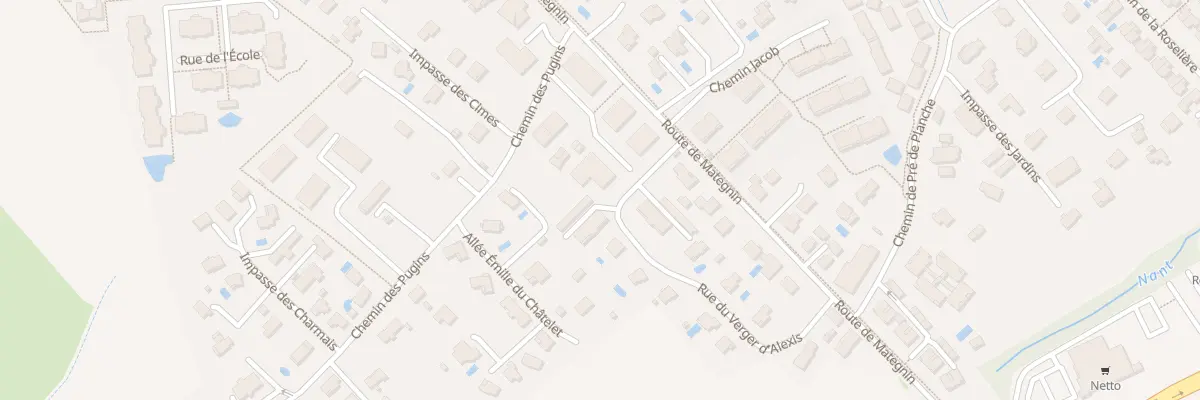 Plan du 78 Rue du Verger d’Alexis à Prévessin-Moëns