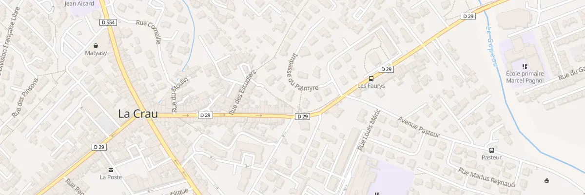 Plan du 9 Imp du Palmyre à La Crau