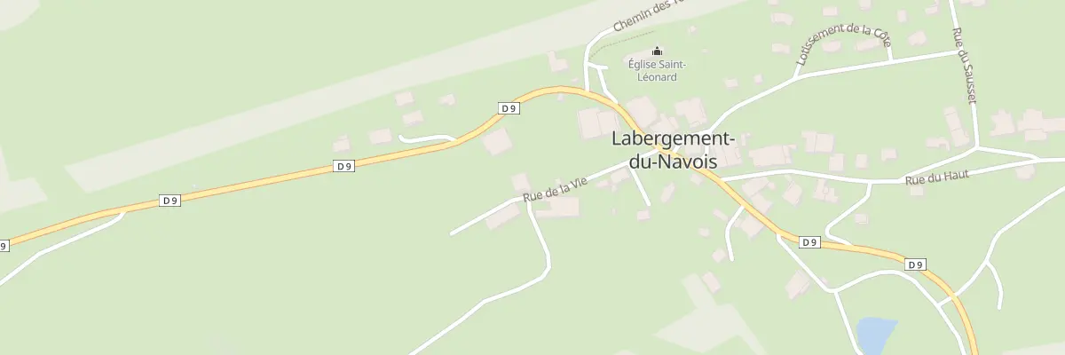 Plan du 4 Rue de la Vie à Levier