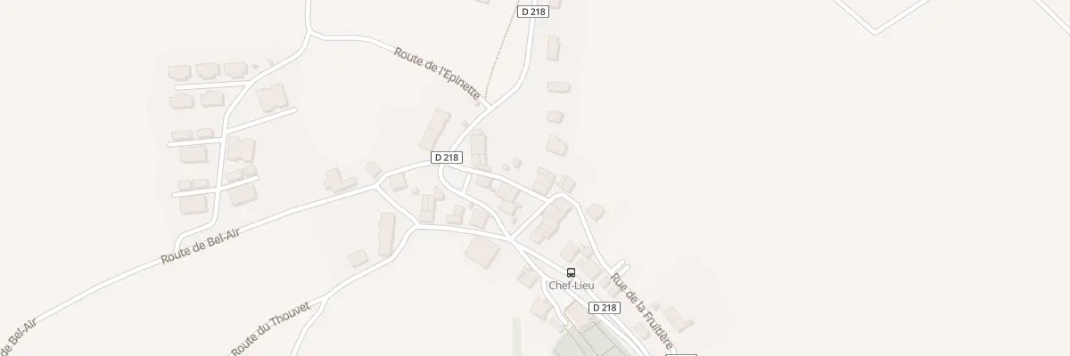 Plan du 212 Rue de la Fruitière à Présilly