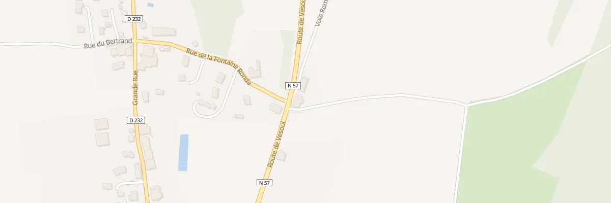 Plan du 4 Rte de Vesoul à La Malachère
