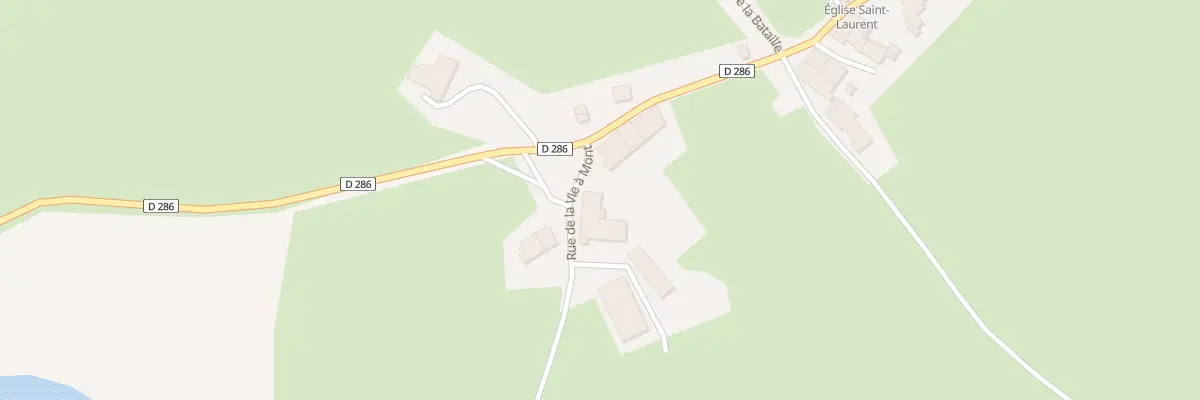 Plan du 1 Rue de la Vie a Mont à Arsure-Arsurette