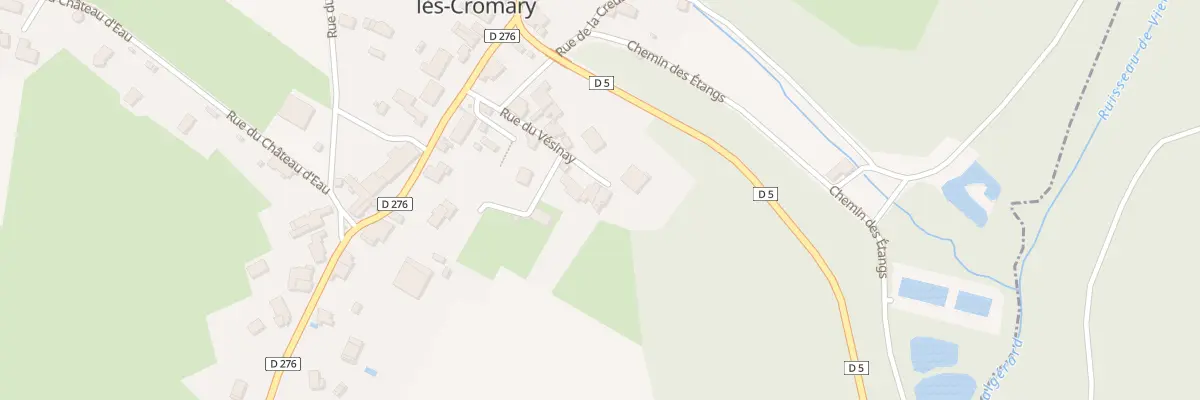Plan du 10 Rue du Vesinay à Neuvelle-lès-Cromary