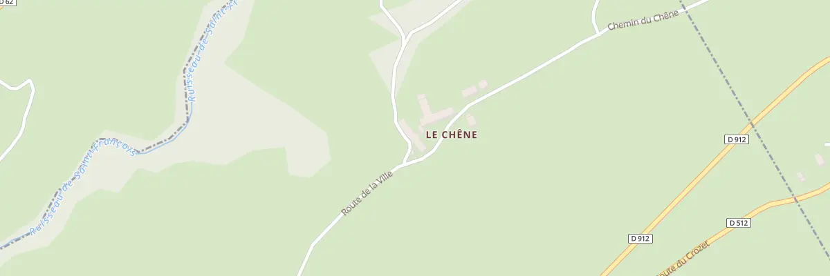Plan du 5031 Le Chene au Noyer