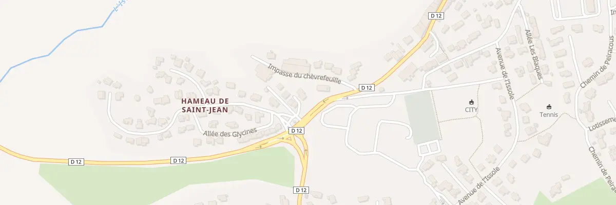 Plan du 5821 Le Cros de Saint Jean à Forcalqueiret