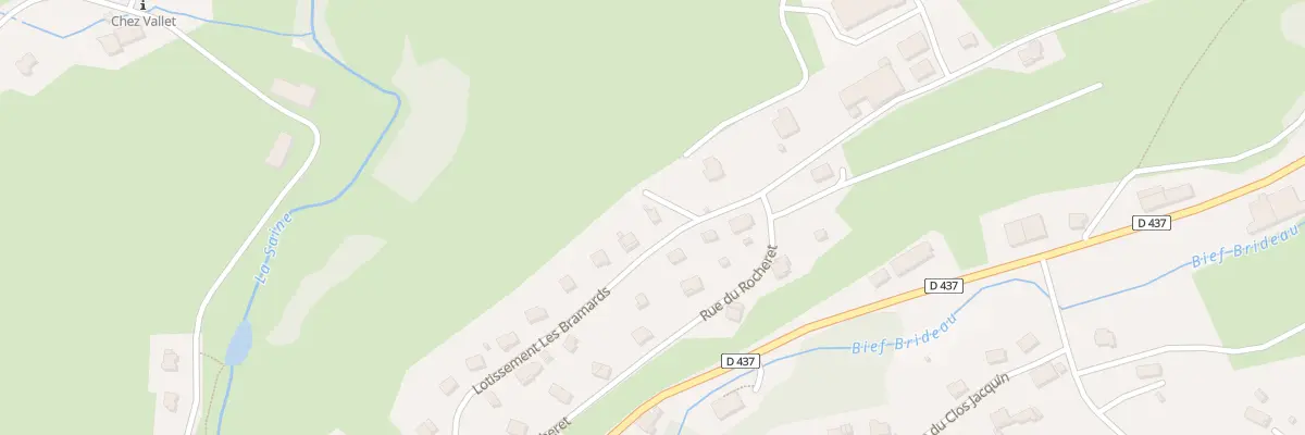 Plan du 5519 Rue du Rocheret à Foncine-le-Haut