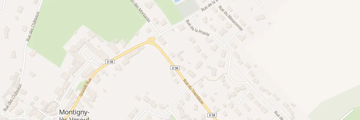 Plan du 5 Rue du Tremblois à Montigny-lès-Vesoul
