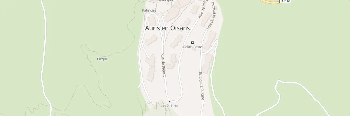 Plan du 20 Rue de Piégut à Auris