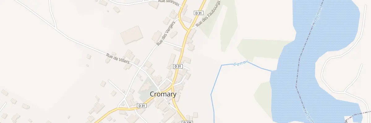 Plan du 1 Rue de l’Ecole à Cromary