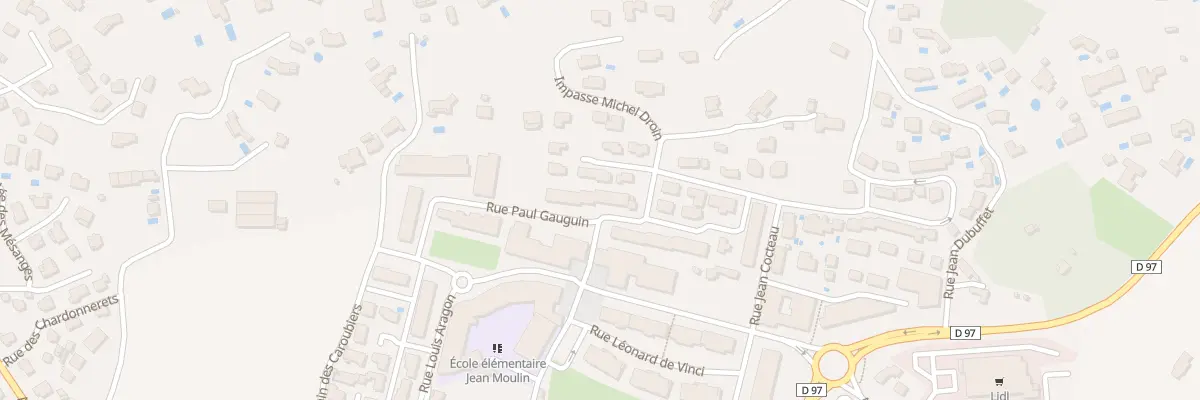 Plan du 55 Rue Raoul Dufy à Cuers