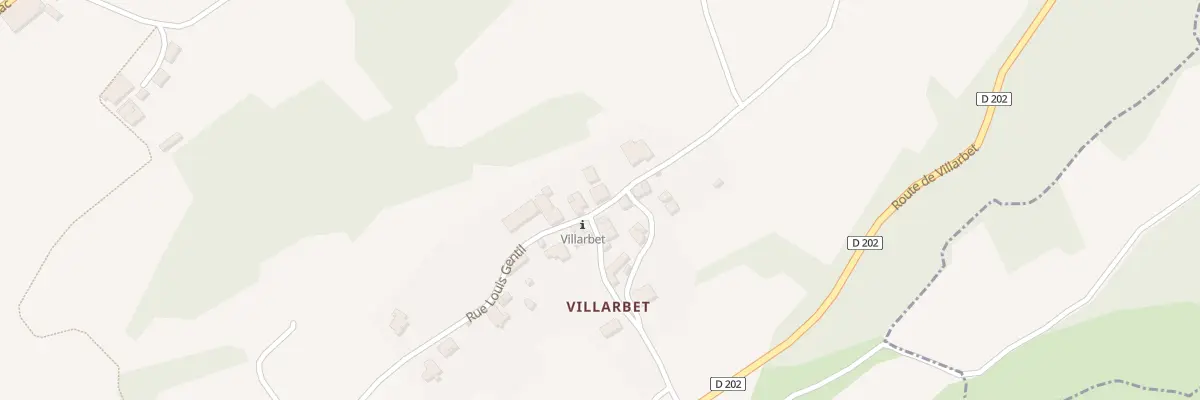 Plan du 5095F Villarbet aux Mollettes