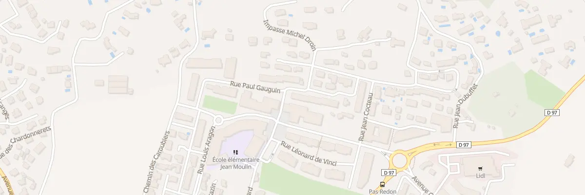 Plan du 74 Rue Raoul Dufy à Cuers