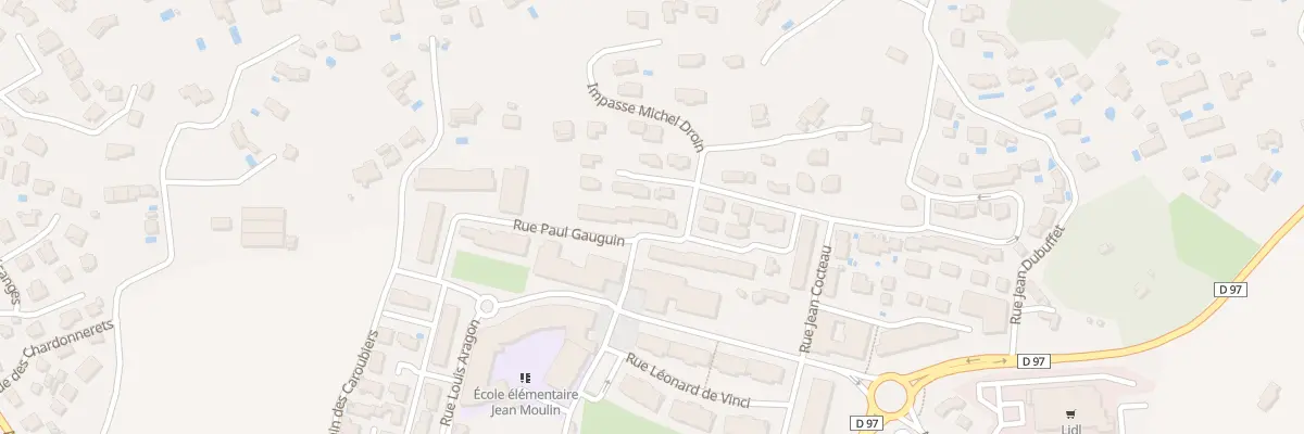 Plan du 65 Rue Raoul Dufy à Cuers