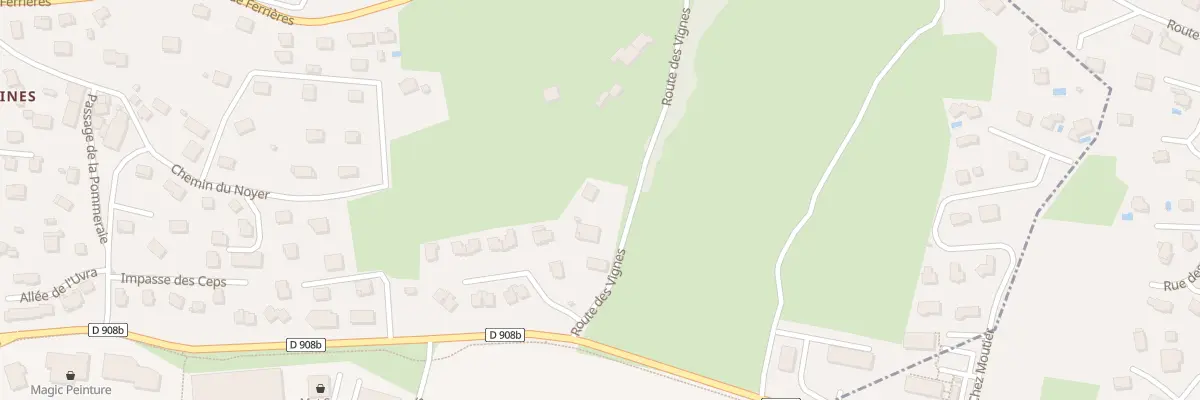 Plan du 127 Rte des Vignes à Sillingy