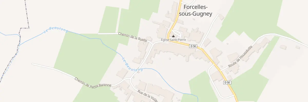 Plan du 3 Rue de la Voute à Forcelles-sous-Gugney