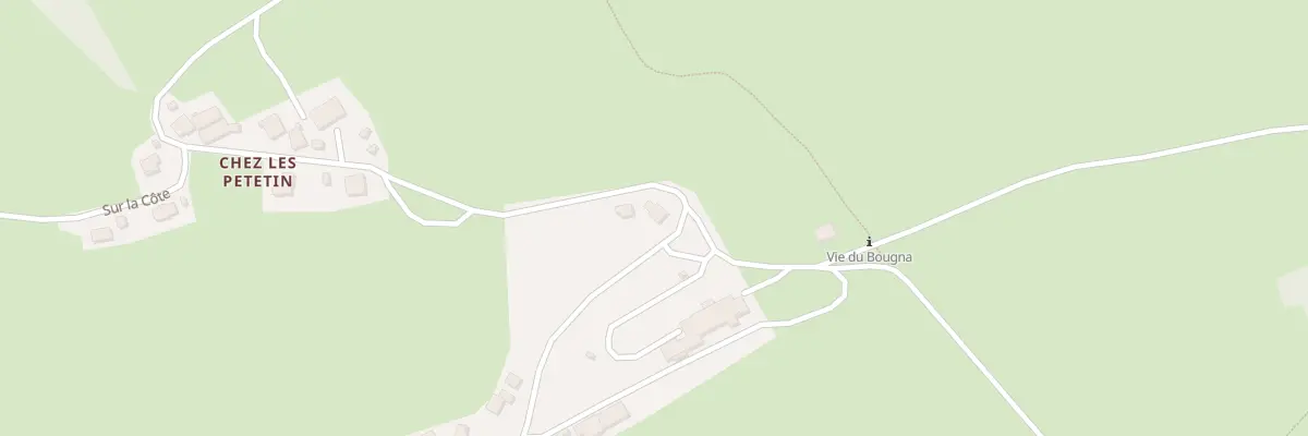 Plan du 15 Rue Hameau du Mont Noir à Foncine-le-Haut