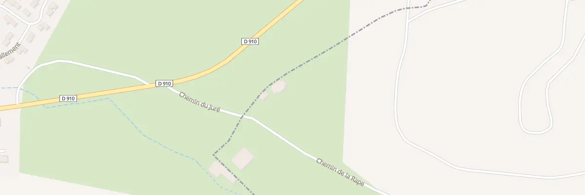 Plan du 5022 Sous le Chemin de la Rape à Mousson
