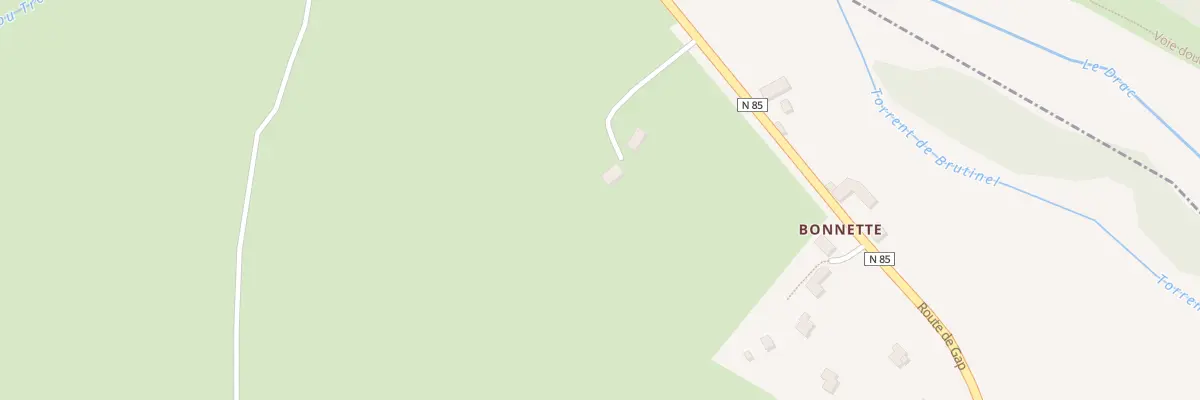 Plan du 3 Che du Moulin à La Fare-en-Champsaur