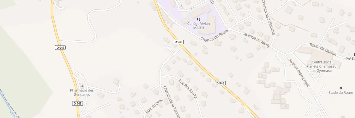 Plan du 34 Rue du Drac à Saint-Bonnet-en-Champsaur
