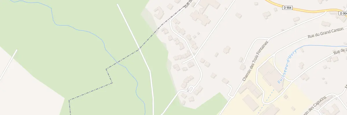 Plan du 30 Rue Petit Barmont à Vézelise