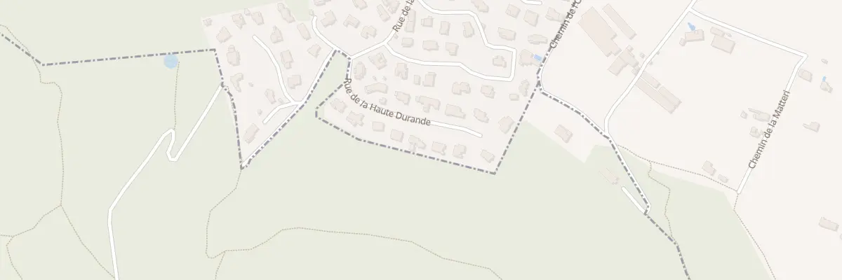 Plan du 564 Rue de la Hte Durande à La Crau