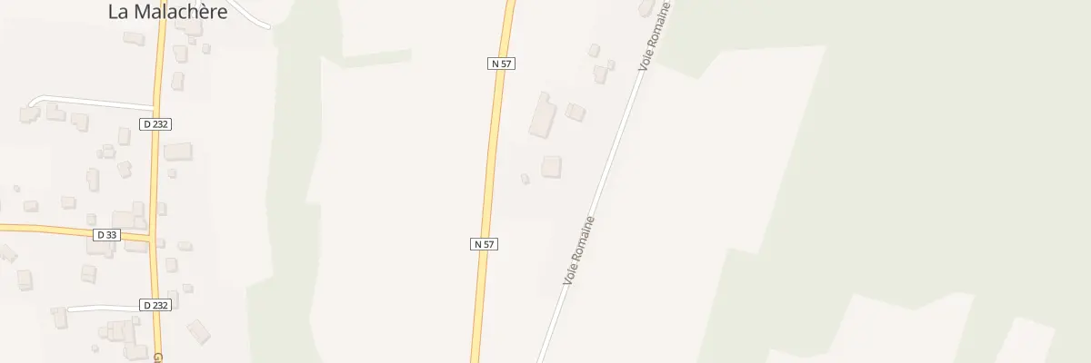 Plan du 1 Rue Voie Romaine à La Malachère