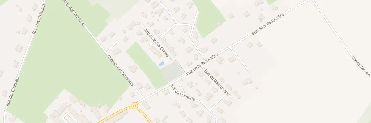 Plan du 1T Rue de la Beauchère à Montigny-lès-Vesoul