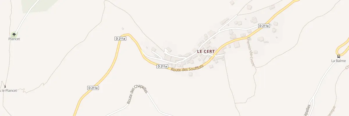 Plan du 5118 Village du Cert à Auris