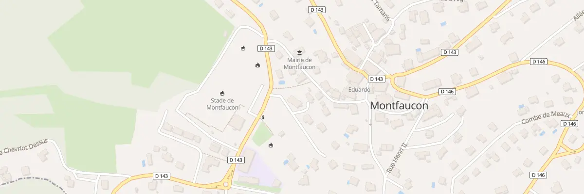 Plan du 1 All des Vergers à Montfaucon