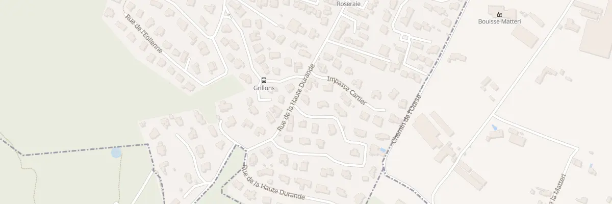 Plan du 265 Rue de la Hte Durande à La Crau