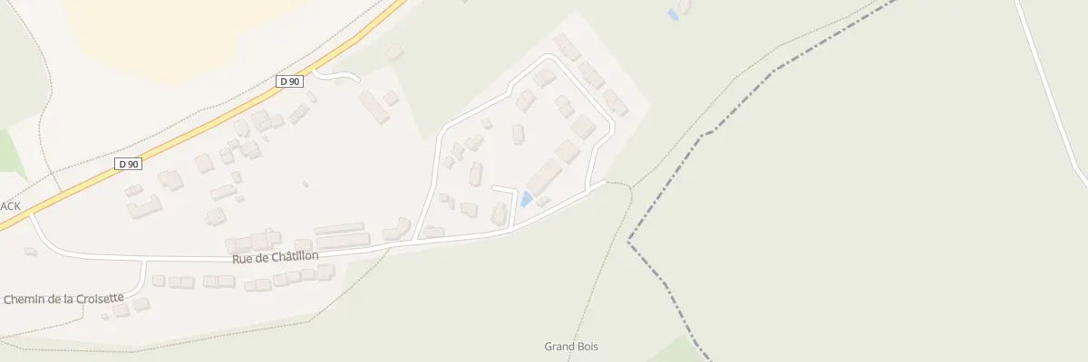 Plan du 37 Rue de Châtillon à Liverdun