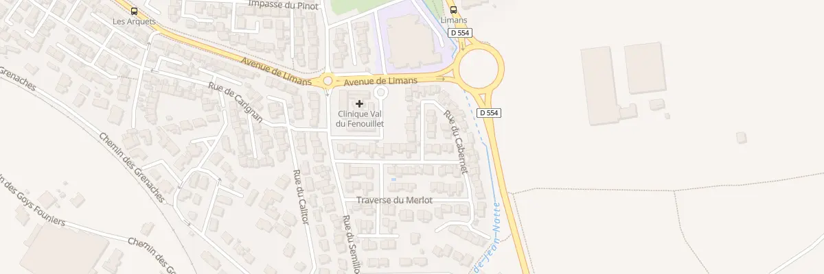 Plan du 25 Rue du Cabernet à La Crau